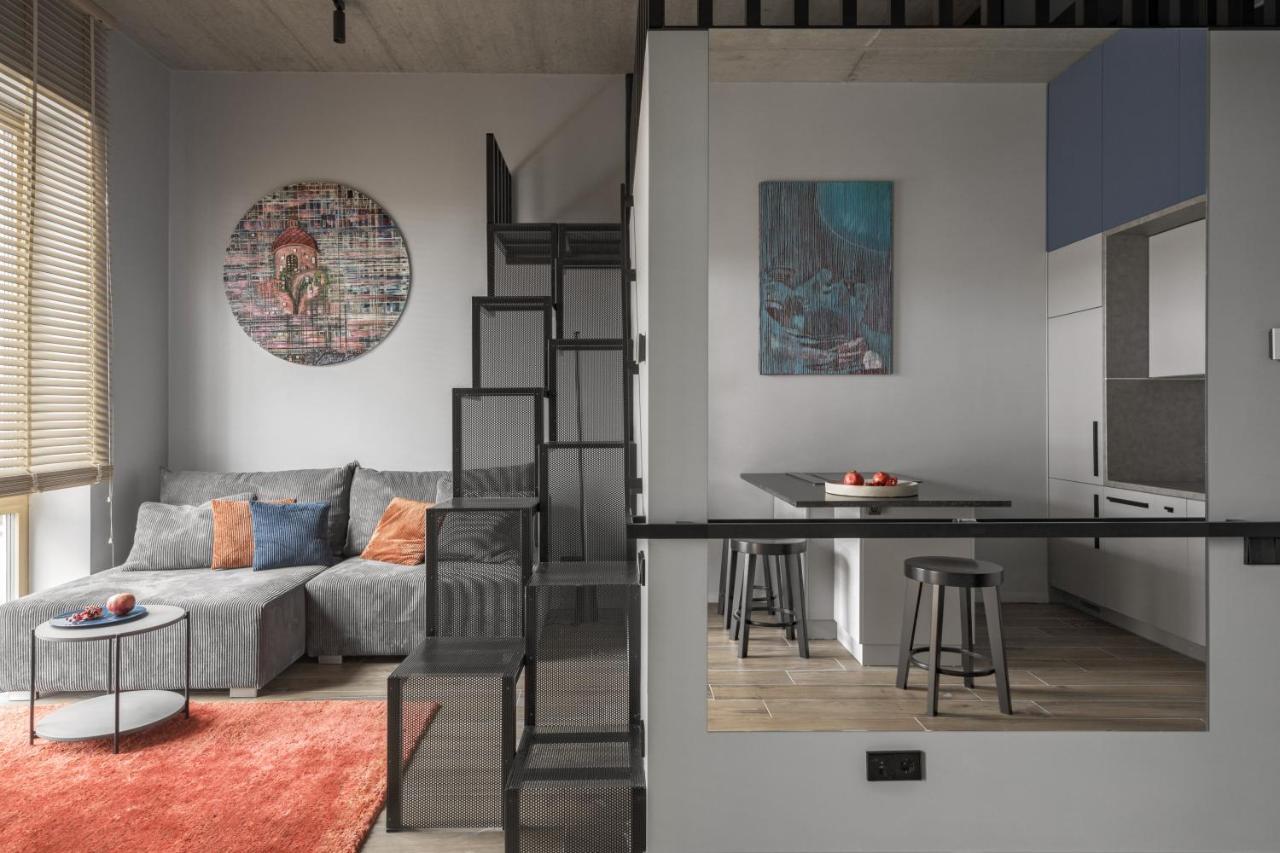 Ivis House Modern Apartment In Vilnius Old Town With Balcony VNO Exterior foto